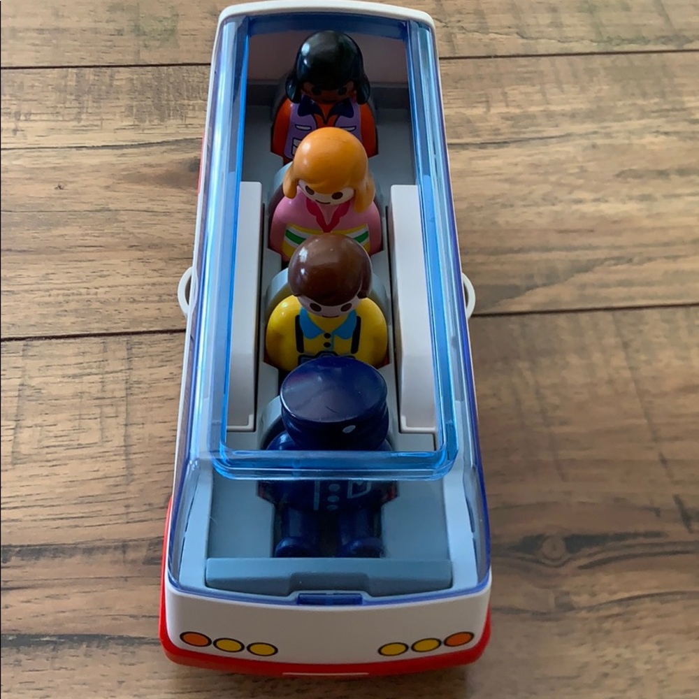 Playmobil 1-2-3 Airport Shuttle Bus